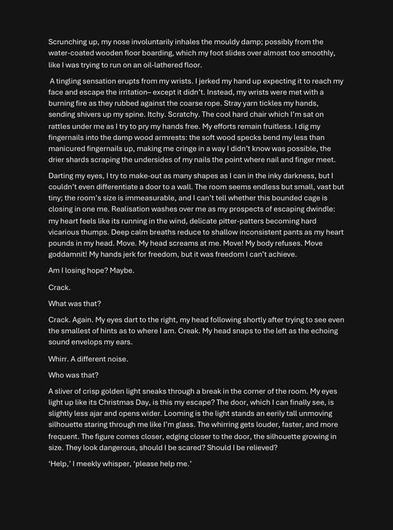 A short horror story